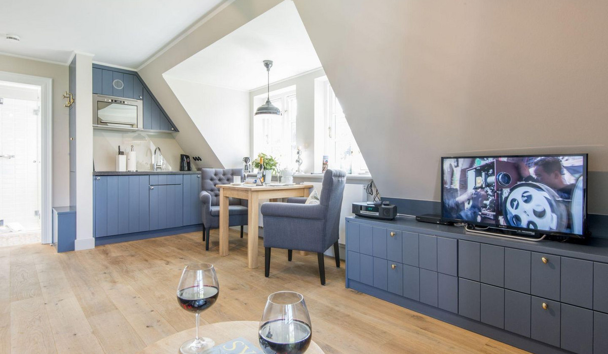 Villa Maybach, Whg. 7 Blauer Salon