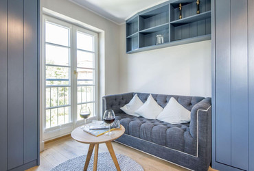 Villa Maybach, Whg. 7 Blauer Salon